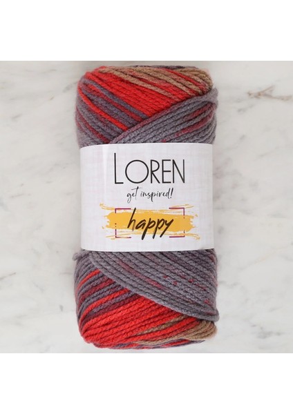 Loren Happy Ebruli El Örgü İpi - RH006 - 34291