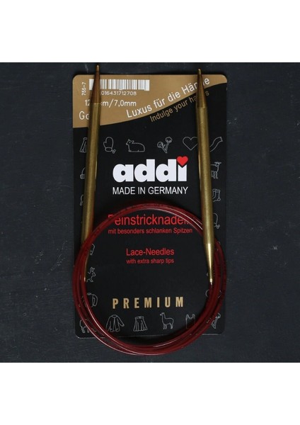 Addi 7 mm 120 cm Misinalı Dantel Şişi - 755-7