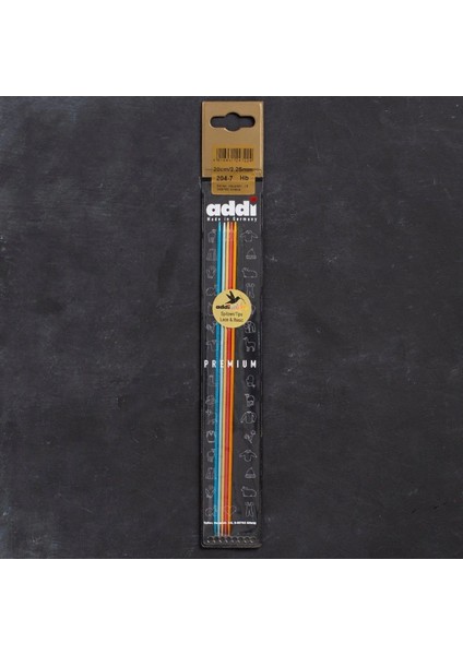 Addi Colibri 2,25mm 20cm Renkli Çorap Şişi - 204-7