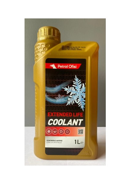 Extended Life Coolant Uzun Ömürlü Organik Kırmızı Antifriz 1 lt