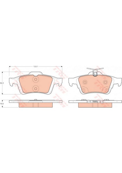 Mtxdpn Arka Balata Focus Ii Cmax 03 Connect 02 Laguna Iii 07 Vectra C 02 C5 08 Signum 03 93192623-1605200