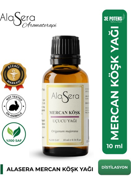 Mercan Köşk Yağı 10 Ml Saf