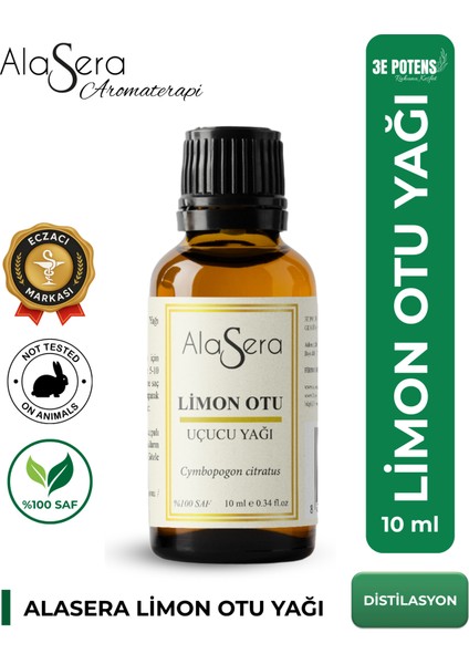 Limon Otu Yağı 10 Ml Saf