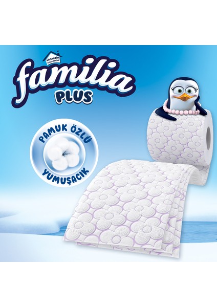 Plus Parfümlü Tuvalet Kağıdı 96 Rulo (32 Rulo x 3 Paket)