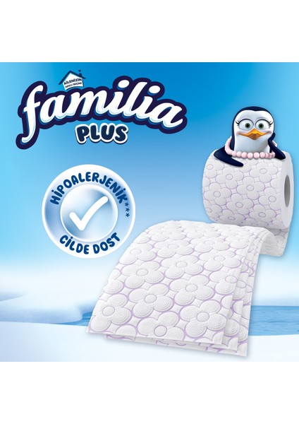 Plus Parfümlü Tuvalet Kağıdı 96 Rulo (32 Rulo x 3 Paket)