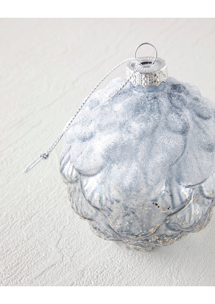 Belinda Yılbaşı Ağaç Süsü 8X8X8 cm Gri modelleri