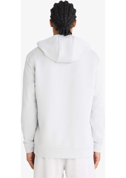 NBA Brooklyn Nets Standart Fit Kapüşonlu Jakarlı Sweatshirt C8916AX25AU indirimleri