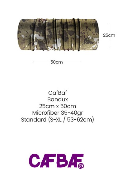 Cafbaf Bandux Multifonksiyonel Bandana CB8002 fırsatları