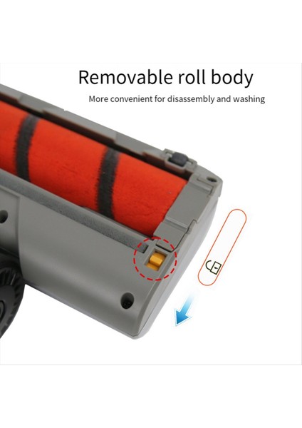 Uwant Kablosuz Elektrikli Süpürge B Için Silindir Fırça Başlığı Değişimi (Yurt Dışından) fırsatları