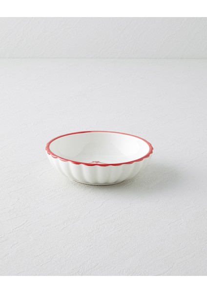 Etna Seramik Çerezlik 13 cm Kırmızı