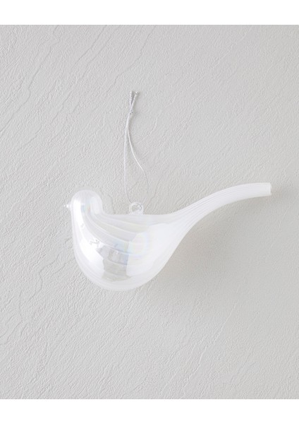 Blare Yılbaşı Ağaç Süsü 5X7X15 cm Beyaz