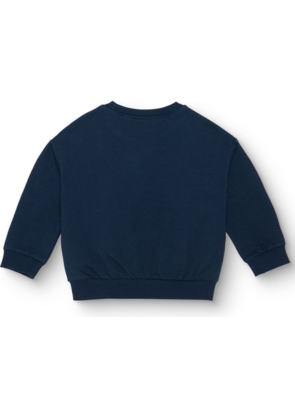 Unisex Sweatshirt Iki Iplik Bisiklet Yaka Uzun Kol fiyatları