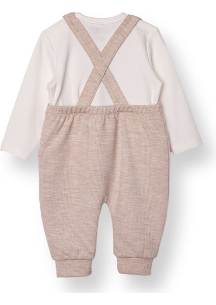 Unisex Yenidoğan Salopet-Sweatshirt Interlok Bisiklet Yaka Uzun Kol Patiksiz Yaka fiyatları