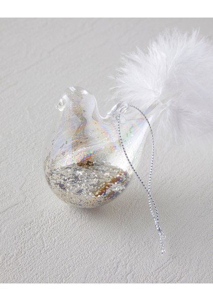 Boise Yılbaşı Ağaç Süsü 7X14 cm Beyaz modelleri