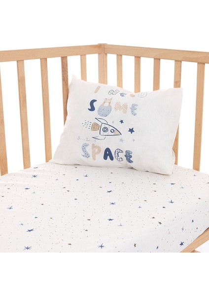 Erkek Bebek Çarşaf Set Poplin 70 x 140CM