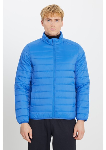 Rüzgar Geçirmez Taşınabilir Çantalı Sıcak Tutan Hafif Standart Fit Elyaf Dolgulu Şişme Erkek Mont modelleri