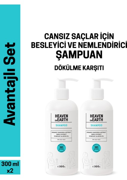 Şampuan 300 ml x 2