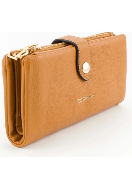 Ccs Çıtçıt ve Fermuar Detaylı Bayan Cüzdan