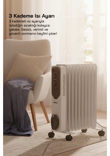 SFH-6938 Yağlı Radyatör-Beyaz indirimleri