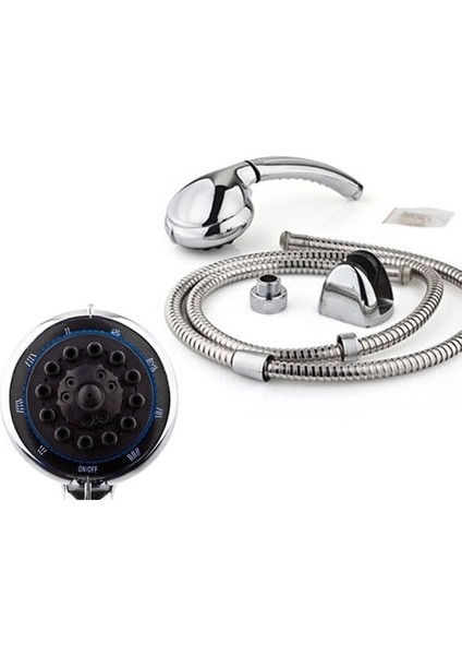 Terapi Etkili 8 Fonksiyonlu Duş Başlığı Seti