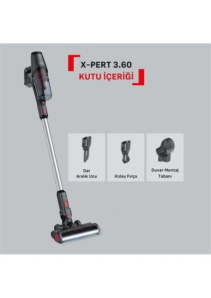 TY6983TR X-Pert 3.60 Kablosuz Dikey Şarjlı Süpürge