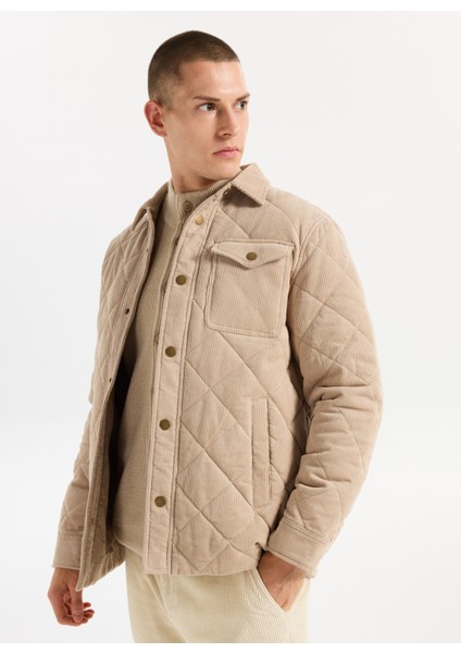 Bej Erkek Mont J5WM-MNT7875