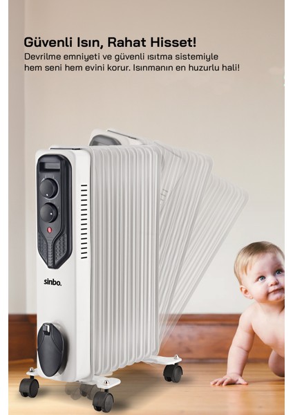 SFH-6937 Yağlı Radyatör-Beyaz modelleri