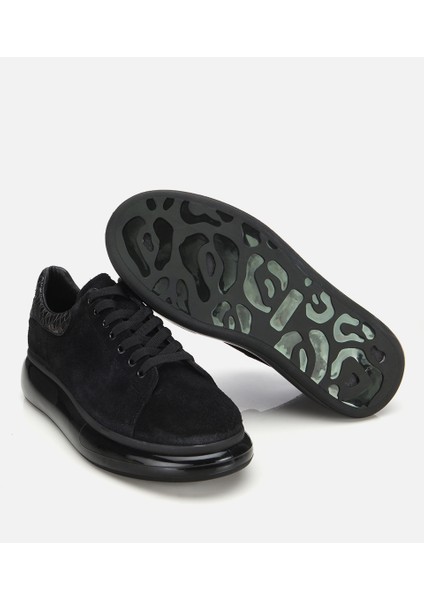 02AYH312050A100 ERKEK Süet Deri Comfort Spor Ayakkabı