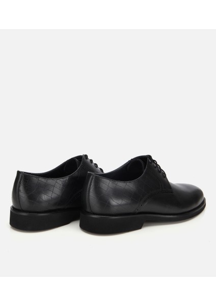 02AYH313810A100 ERKEK Deri Siyah Klasik Ayakkabı fırsatları