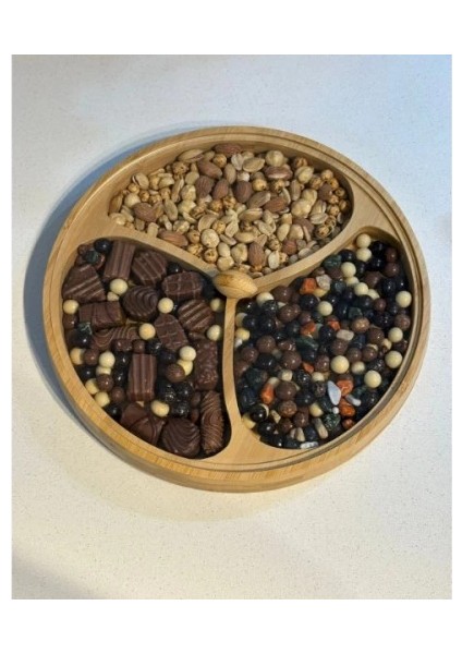 Kapaklı 3 Bölmeli Çerezlik modelleri