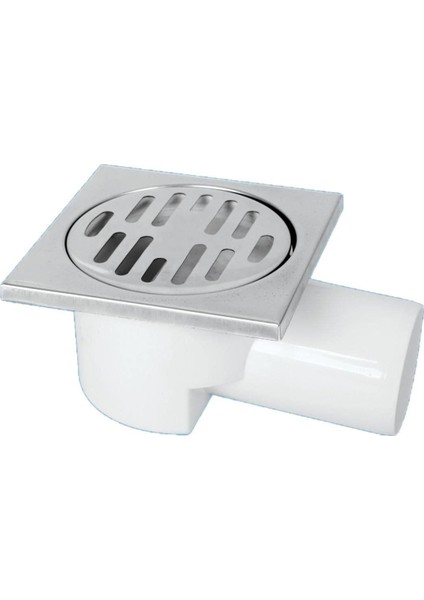 Gama Melez Yer Süzgeci 50 mm Yandan Çıkışlı 10X10 cm