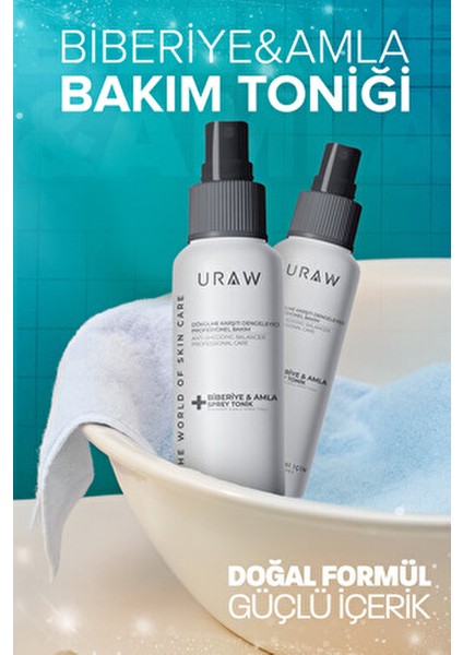 Biberiye & Amla Özlü Saç Toniği Dökülmeye Karşı Güçlendirici Sprey 125 ml