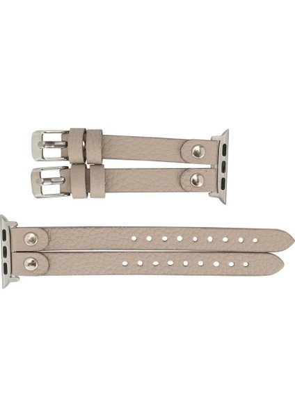 Apple Watch Uyumlu Deri Kordon Ely Double Tour St Erc3 modelleri