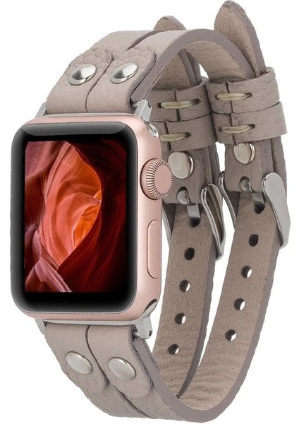 Apple Watch Uyumlu Deri Kordon Ely Double Tour St Erc3 indirimleri