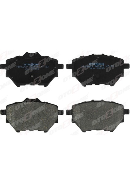 Mtxdpn Arka Fren Balatasi Astra L 21 Combo E 18 Grandland 17 Mokka E 20 C4 18 C4 E 22 Berlingo 18 Partner 18 Rifter 18 508 18 308 Ii-Iii 13 3008 16 408 22 Ds4 Ii 21 268MM