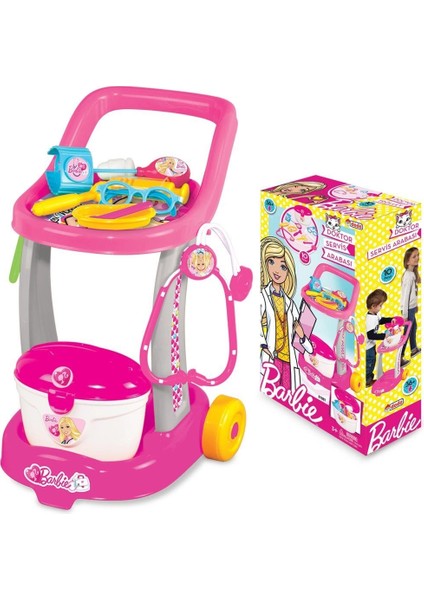 01987 Barbie Doktor Sevis Arabası