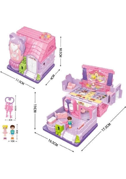 QF2910-11-12-13-14-15 Işıklı Müzikli Aksesuarlı Ev Serisi Açılıp-Katlanır fiyatları