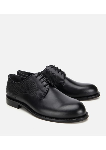 02AYH313780A100 ERKEK Deri Siyah Klasik Ayakkabı fiyatları