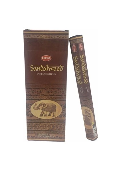 Hem Sandalwood Aromalı Çubuk Tütsü
