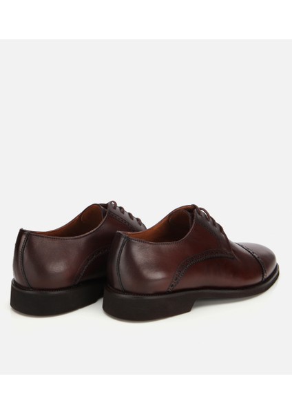 02AYH313830A480 ERKEK Deri Kahvrengi Işlemeli Klasik Ayakkabı fırsatları