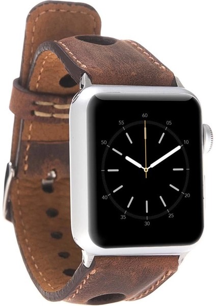 Apple Watch Uyumlu Deri Kordon 42-44-45MM Ark G2