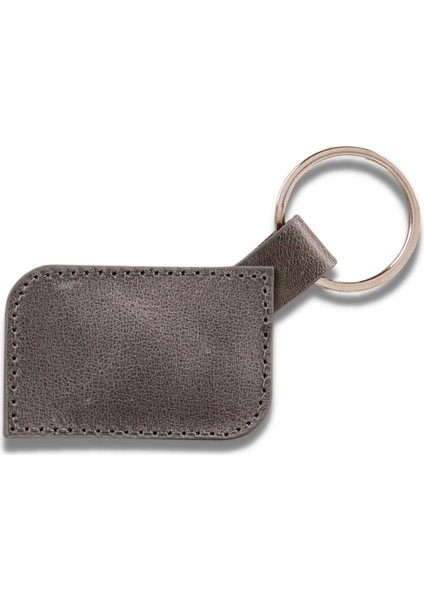 Deri Anahtarlık TN18 Gri
