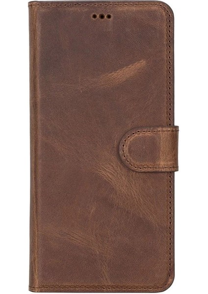 Samsung Galaxy S22 Plus Uyumlu Deri Cüzdanlı Kılıf Mwwn G2 Kahve fırsatları