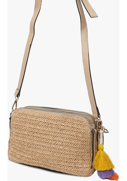 Kadın Deve Tüyü Omuz Çantası 5Y2CN69700 fiyatları