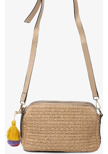 Kadın Deve Tüyü Omuz Çantası 5Y2CN69700 fırsatları