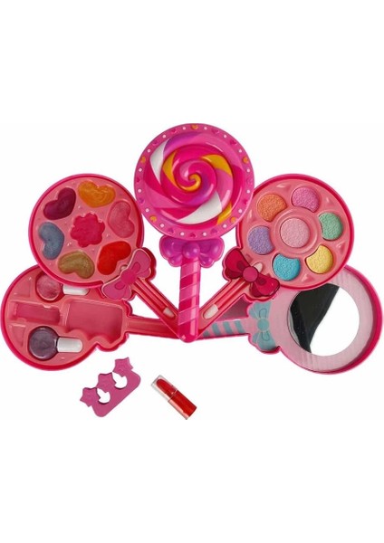 Lolipop Şekilli 4 Katlı Makyaj Güzellik Seti fırsatları