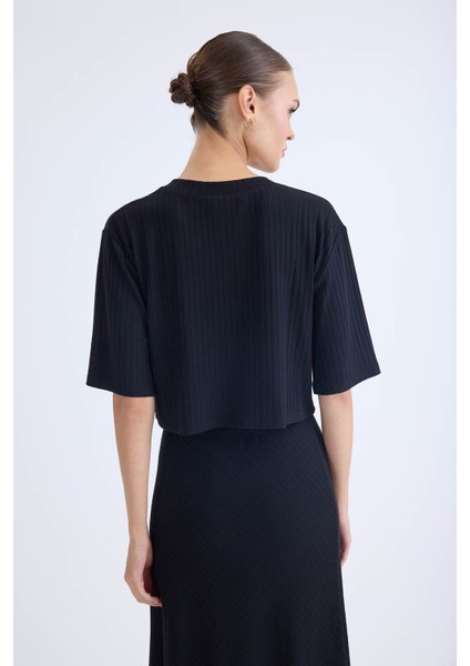 V Yaka Kısa Kol Bluz indirimleri