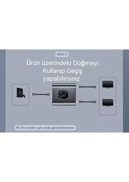 4K Ultra Hd Splitter Ayırıcı 2 Giriş 1 Çıkış 4K 60Hz HDMI Switcher Splitter Ce Lisanslı Orjinal Pc Dizüstü Hdtv Xbox Ps4 Ps5 Tv Macbook indirimleri