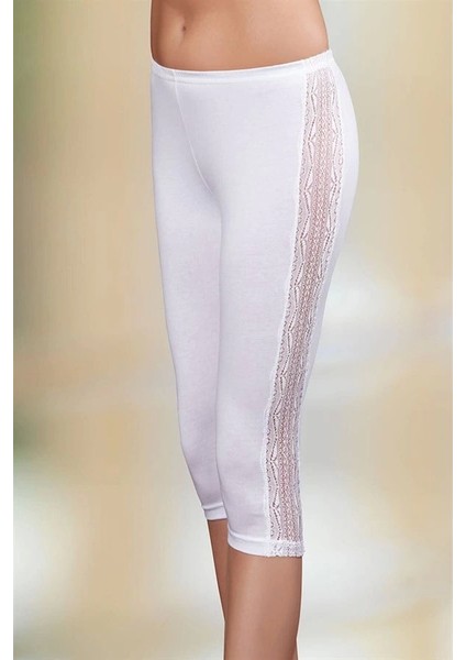 Şahinler Kadın Yanı Dantelli Tayt B890