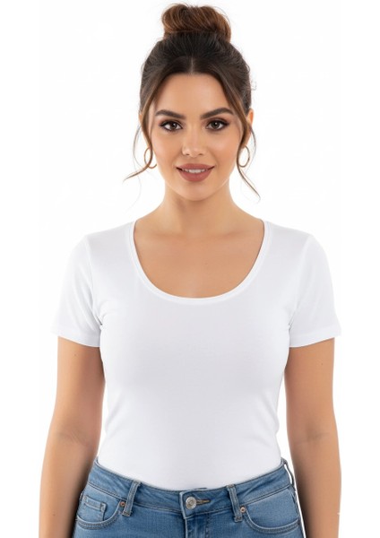 Dorya Açık Yaka Kısa Kol Atlet 1076 fiyatları